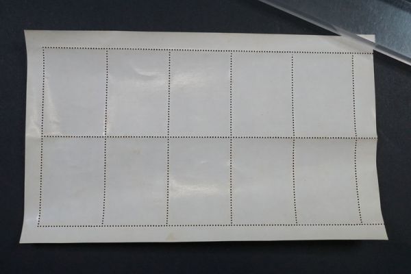 お買い得，安い (379)日本切手 1956年(昭和31) 切手趣味週間 東洲斎写楽 市川蝦蔵 シート 裏糊ツヤ良好