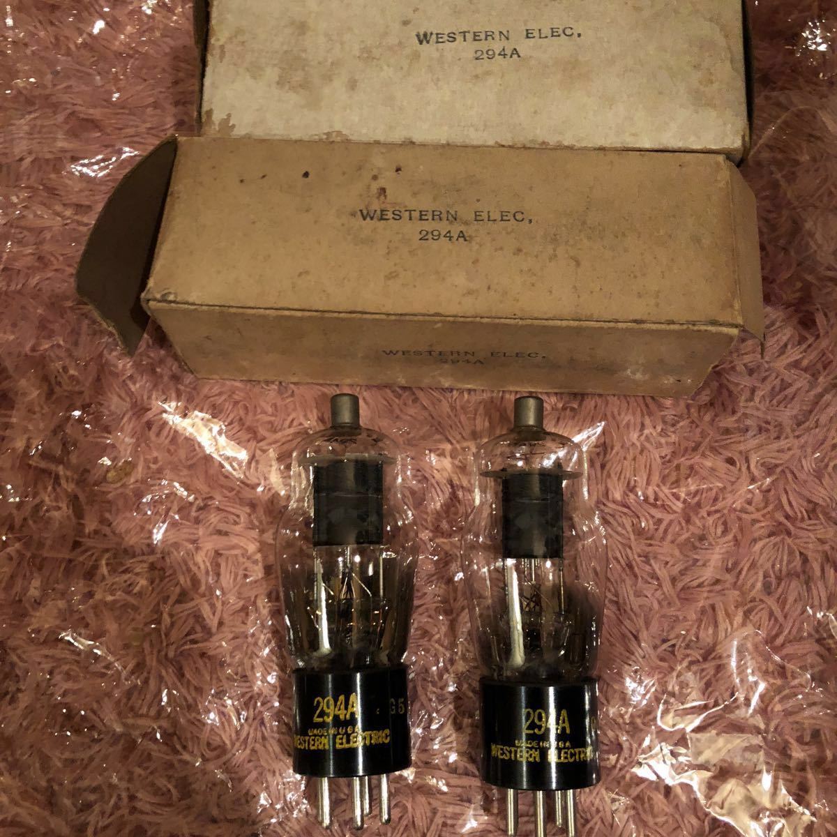 ◇未使用 Western Electric WE294A ペア 真空管 【公式通販】