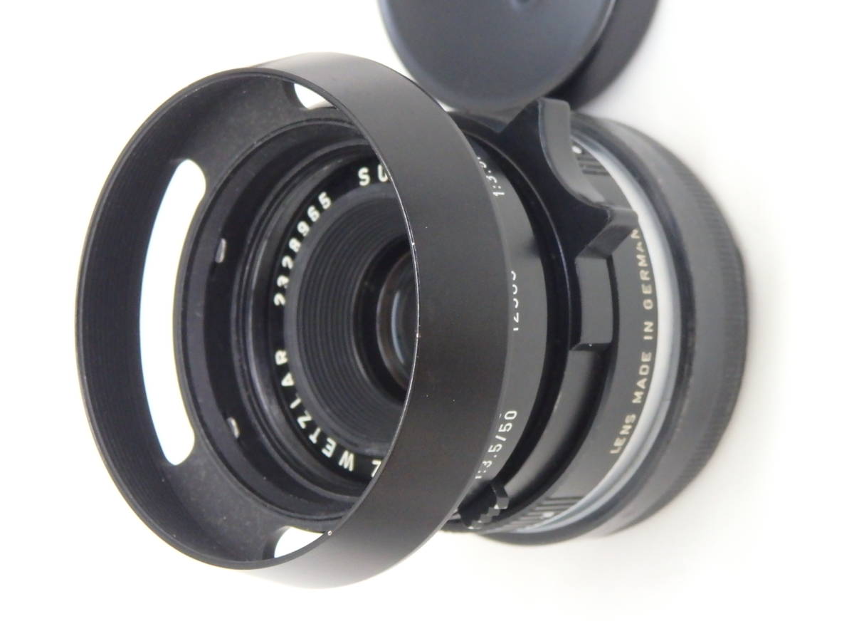 極美品 Leica summicron 35mm F2 6枚玉 ズミクロン ツノ付き 純正 