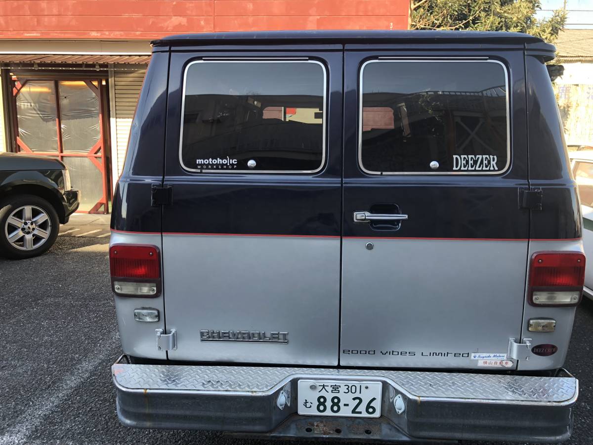 1992年 シェビーバン ロールーフ シボレー 1992年モデル 新車並行 