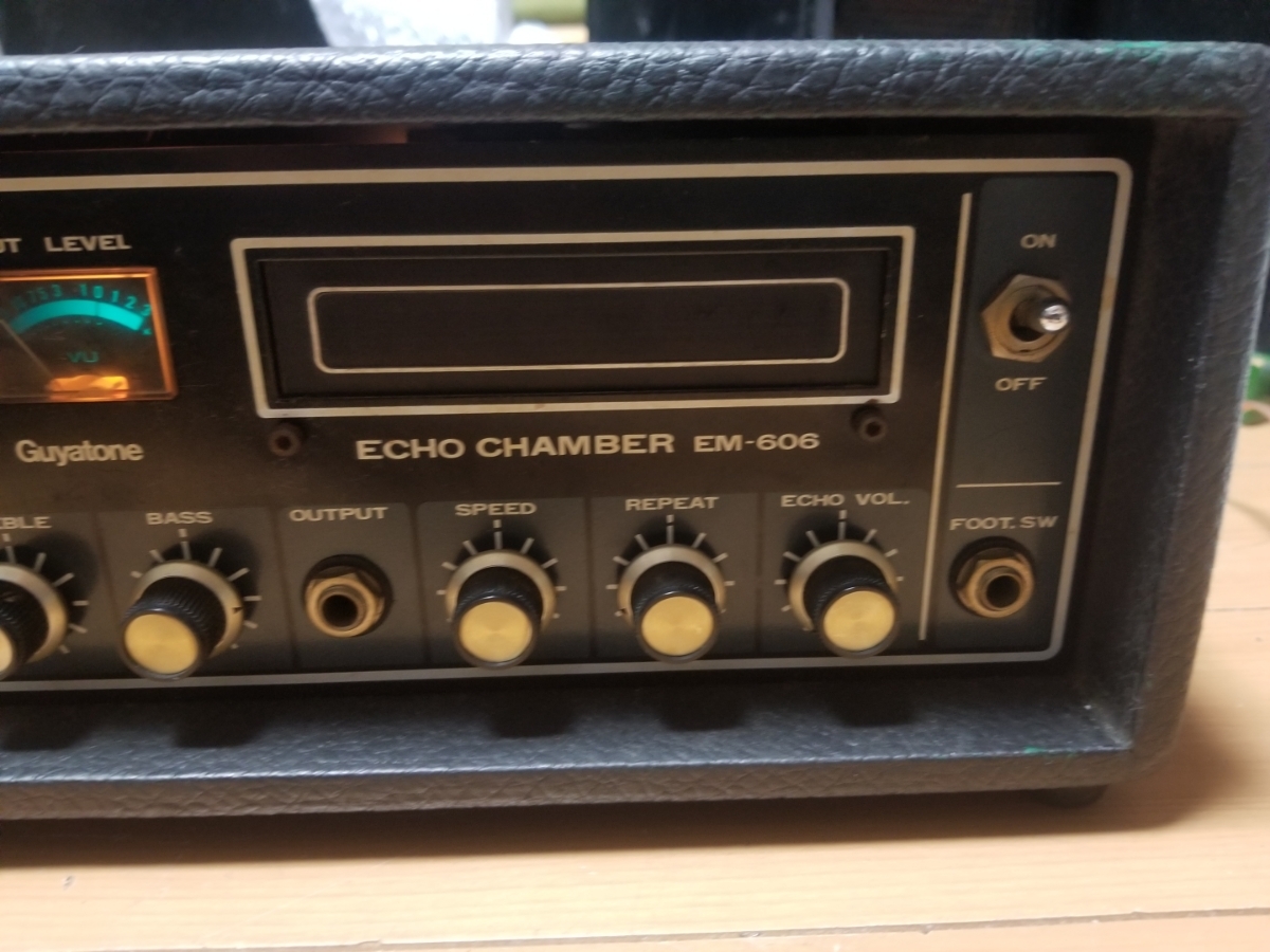 Guyatone Echo EM-606 Chamber Tape Vintage Cartridge Machine