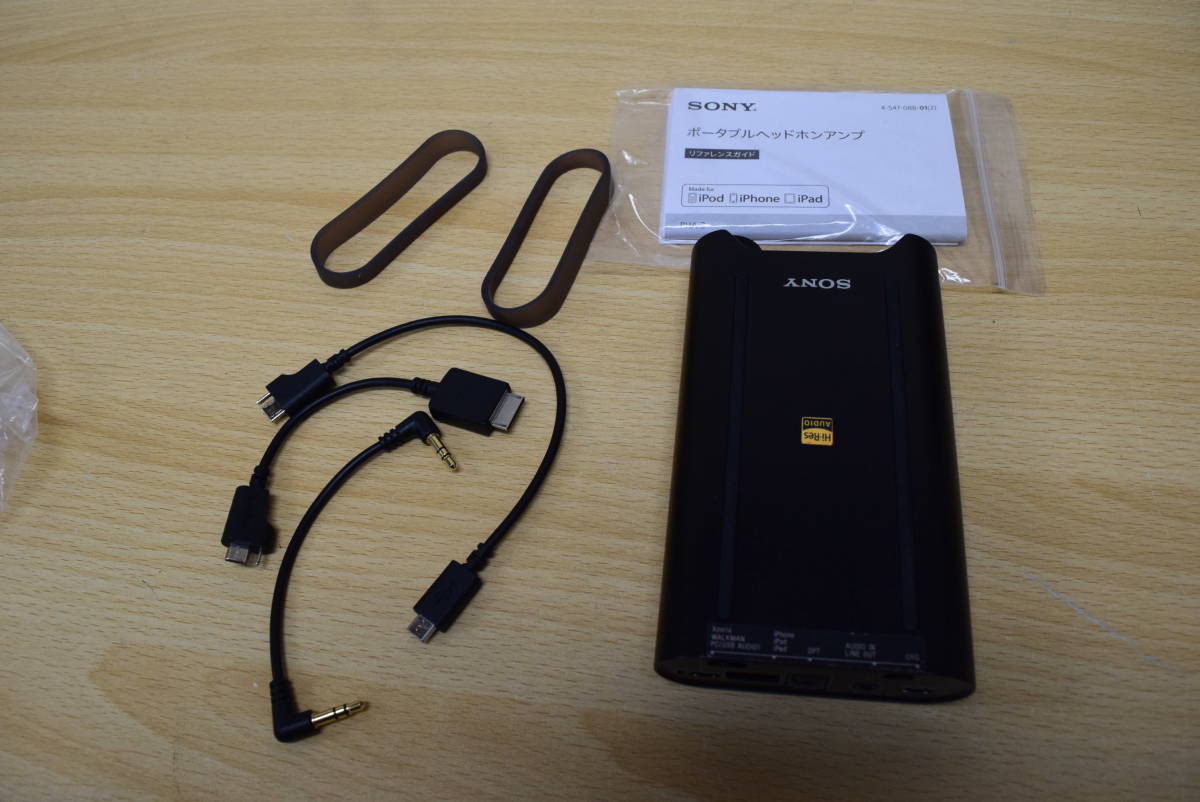 SONY PHA-3 ソニー ヘッドホンアンプ ヘッドフォンアンプ ▽ 中古 G 
