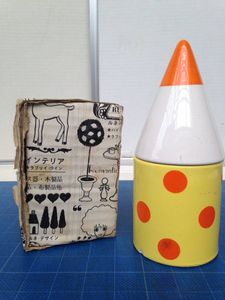 内藤ルネ RUNE 美品 貯金箱 天使 全長約33㎝ 昭和レトロ 各種 内藤ルネ
