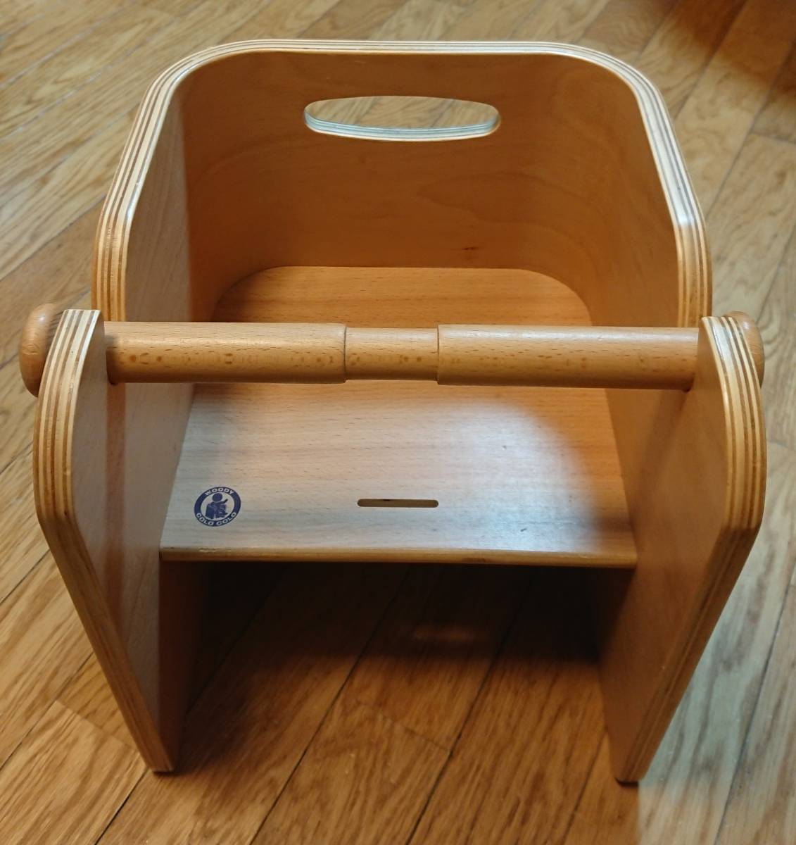 ★美品★HOPPL/ホップル☆COLOCOLO BABY CHAIR/コロコロ ベビーチェア☆人気色のナチュラル！