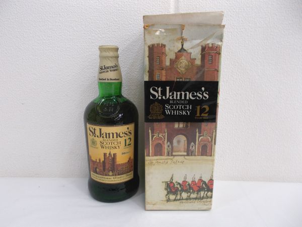 セントジェームス 12年 43% 750ml ウイスキー 未開 スコッチウイスキー