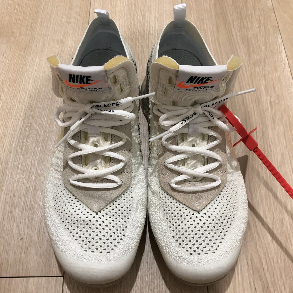 Nike THE 27.5cm AIR Air Vapormax NIKE VAPORMAX OFF-WHITE VIRGIL 