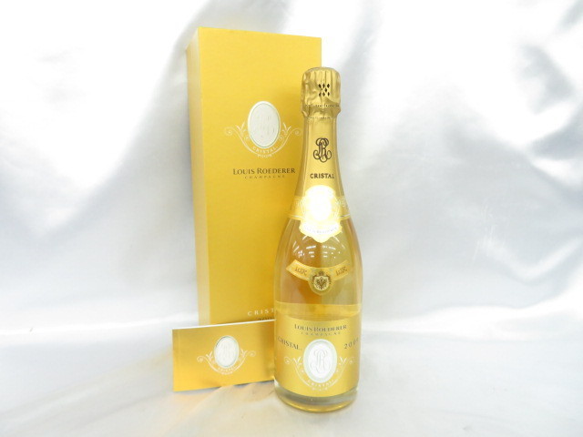 未開栓】LOUIS ROEDERER ルイ・ロデレール クリスタル ブリュット 2009 