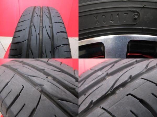 VENTO 13x 4.0B 4H100 +42＆DL EC203 155/65R13 17年製造 中古4本set ルークス ライフ アルト ワゴンR パレットセルボ フレアワゴン 等に
