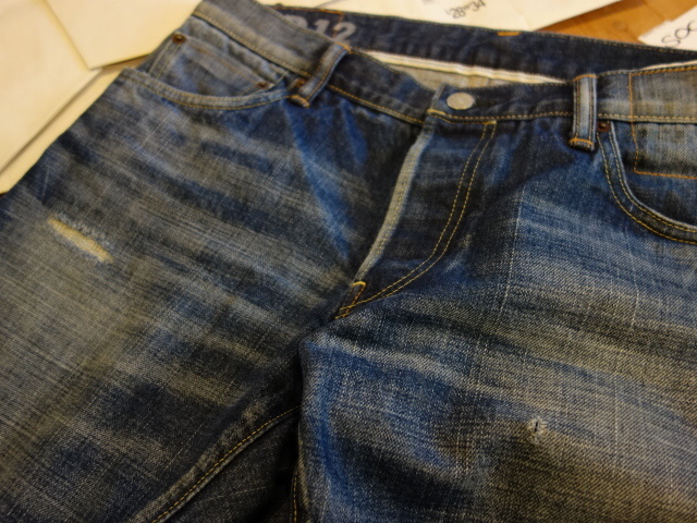 美品 visvim social sculpture SS 10 DMGD 12 W34 L28 デニム 101 