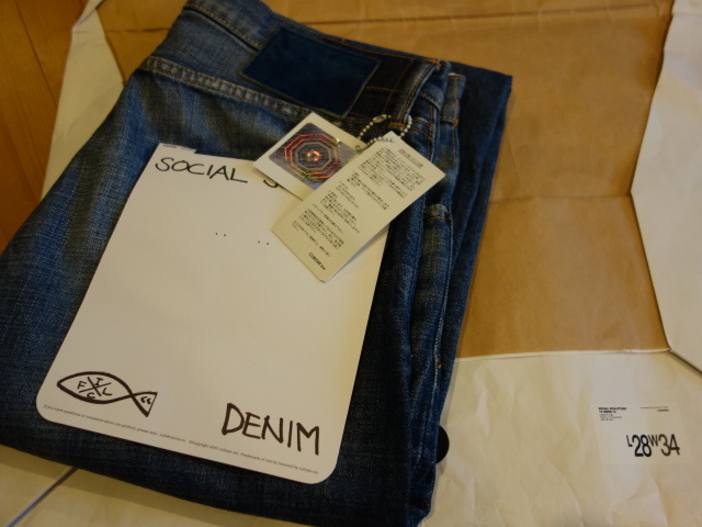 美品 visvim social sculpture SS 10 DMGD 12 W34 L28 デニム 101 