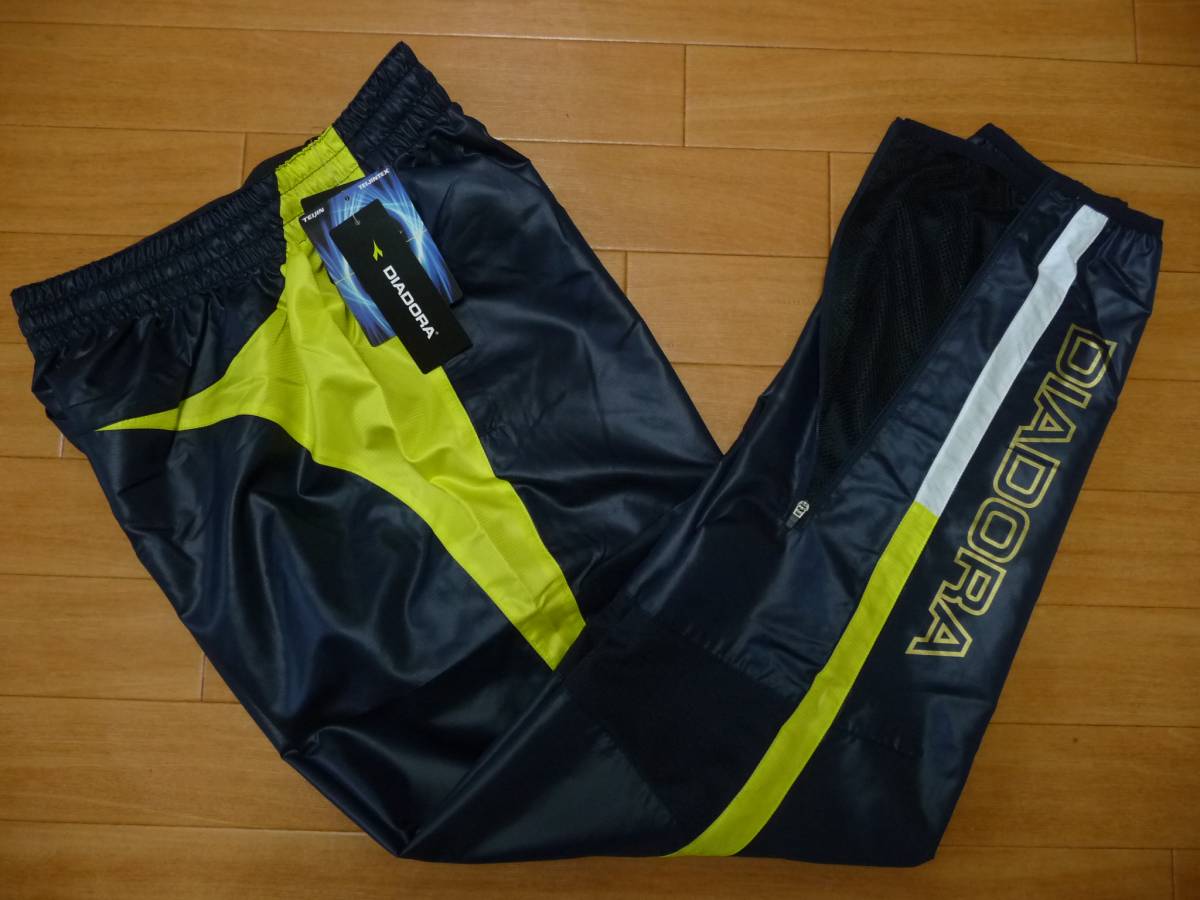 【100%新品，人気】 ４８%off- DIADORA ピステロングパンツ O/紺 黄 他(ウォームアップ)｜売買されたオークション情報、yahooの商品情報をアーカイブ公開 - オークファン ウォームアップ