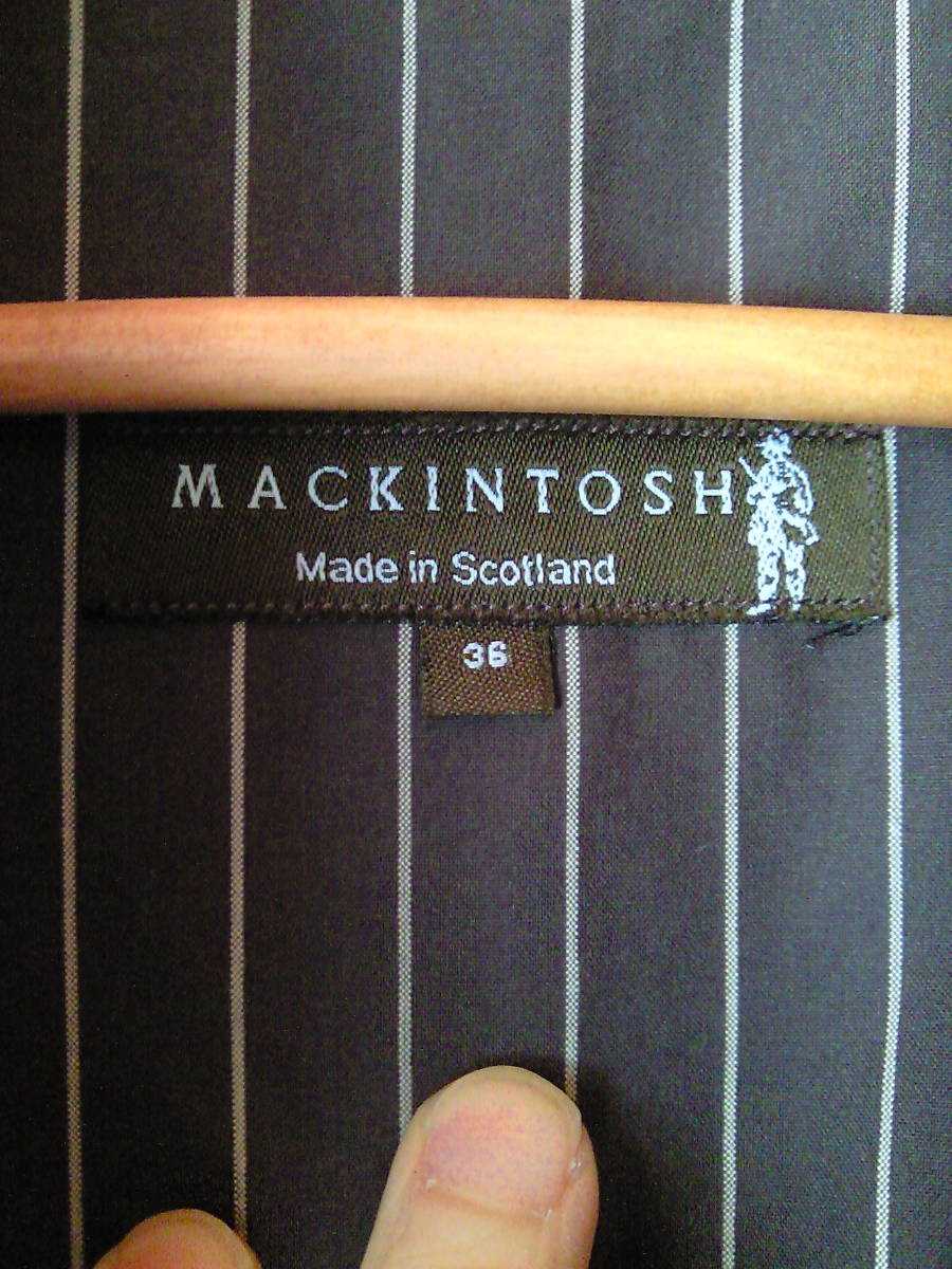 MACKINTOSH マッキントッシュ ステンカラーコート ダヌーン 36