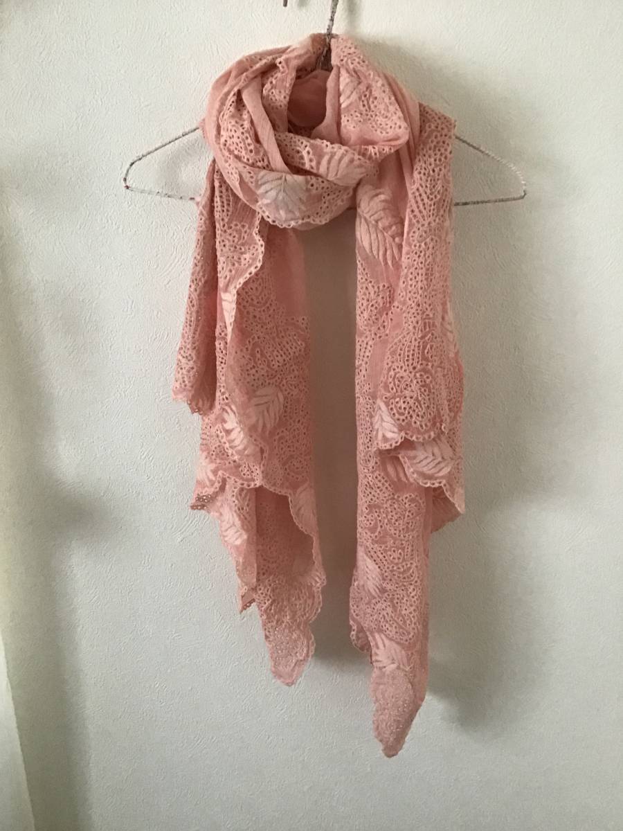 Faliero Sarti ファリエロサルティ カットワーク レース ストール