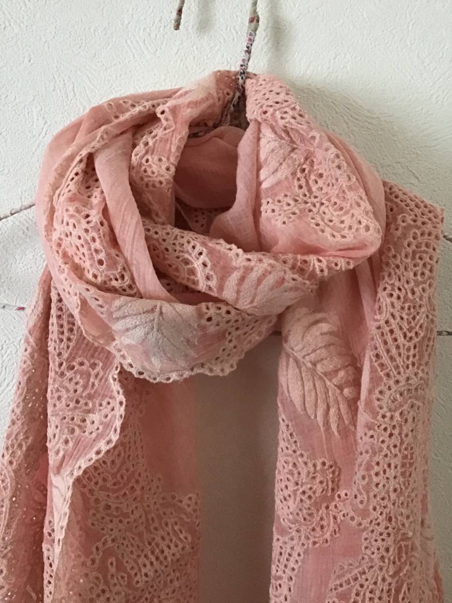Faliero Sarti ファリエロサルティ カットワーク レース ストール