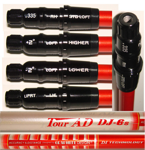 中古☆テーラーメイド☆1W用スリーブ付きシャフト☆Tour AD DJ-6 S 66g
