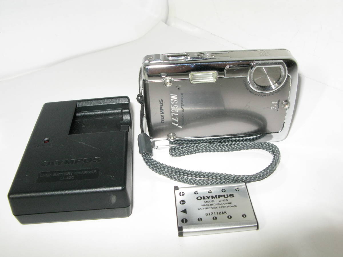 μ725 OLYMPUS | 防水デジタルカメラ (ミュー) オリンパス SW - 価格