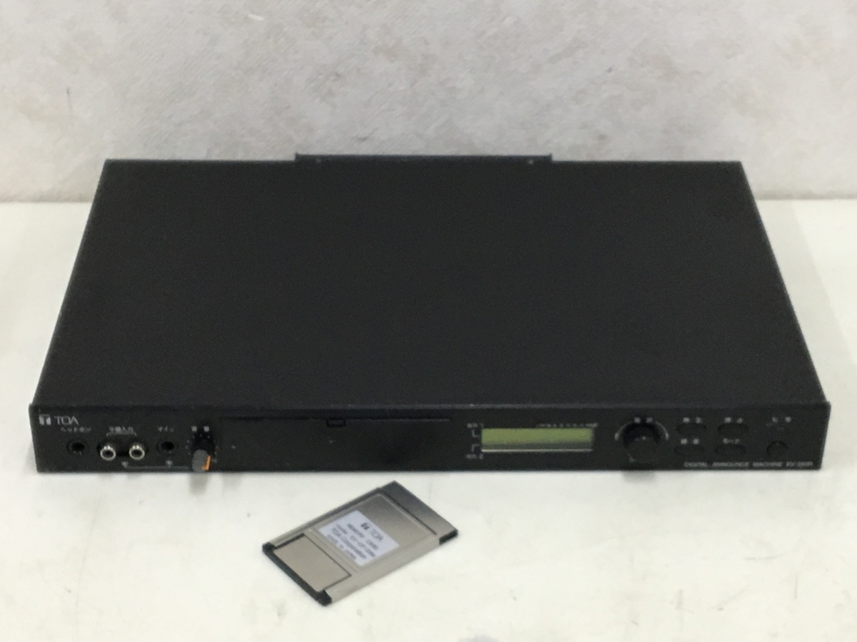 TOA デジタルアナウンスマシン EV-350R 中古品