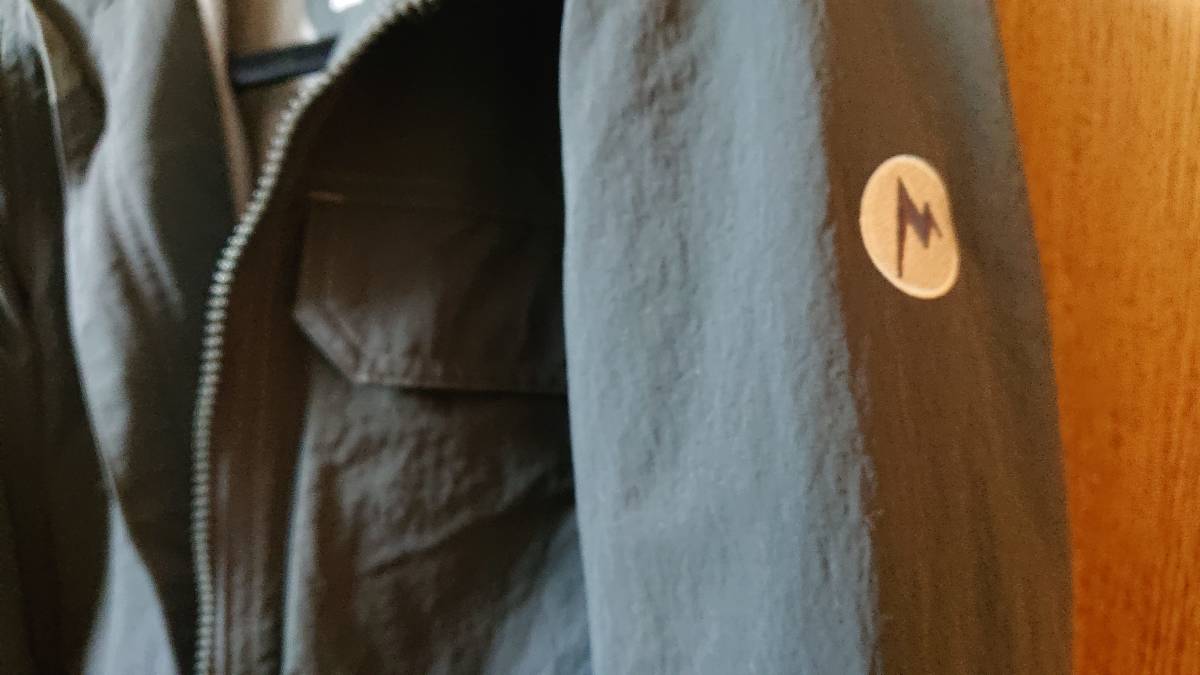 マーモット　M-65風ジャケットMJJ-F1006　極美品 M-65 （MADE 梅雨になる前に買うべきゴアテックスウェアM-65をアレンジした 中古良好品◇実物 米軍 フィールドジャケット