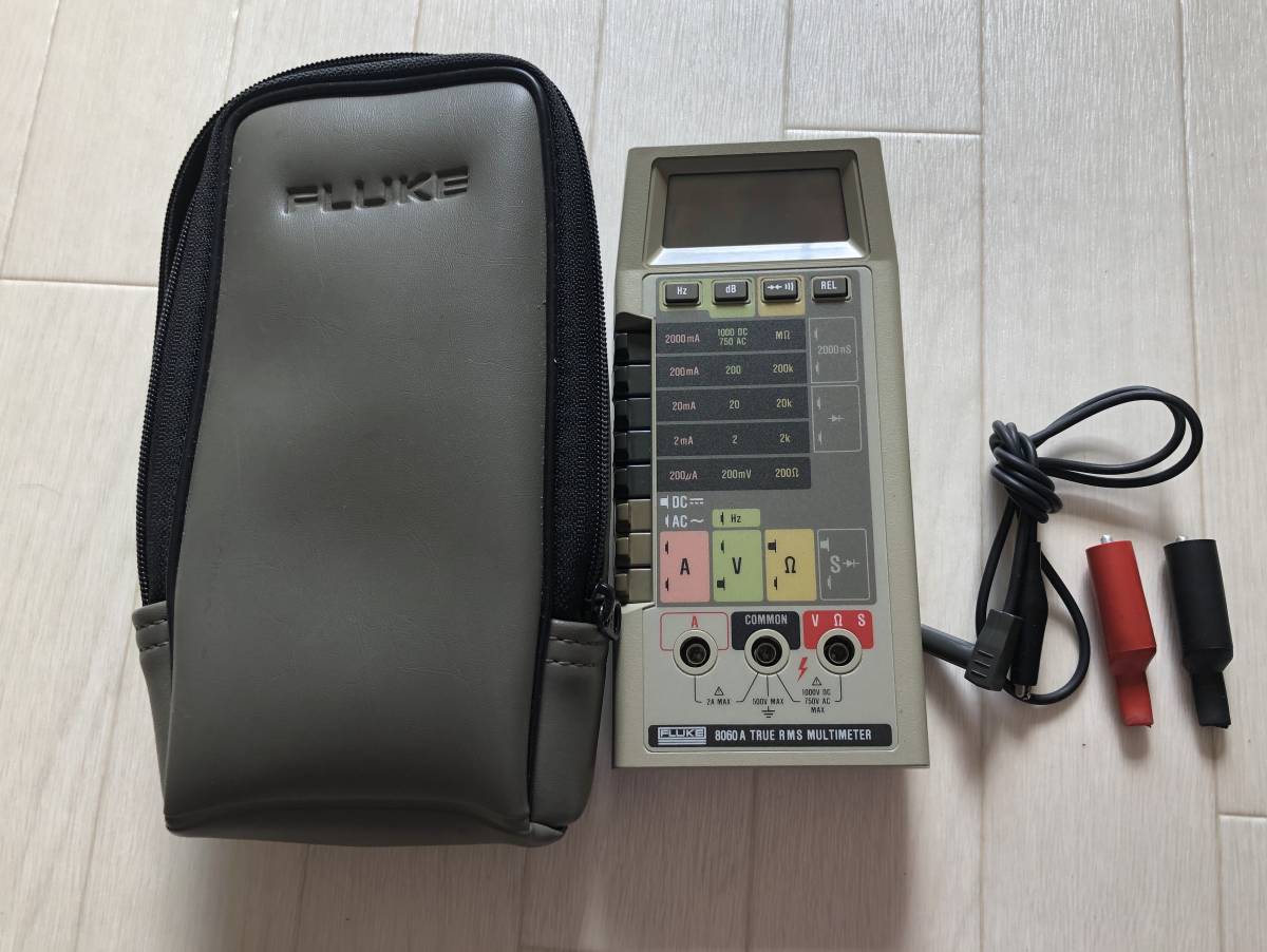 FLUKEフルーク8060A デジタルマルチメータ 動作未確認 フルーク FLUKEフルーク8060A デジタルマルチメータ 動作未確認 フルーク