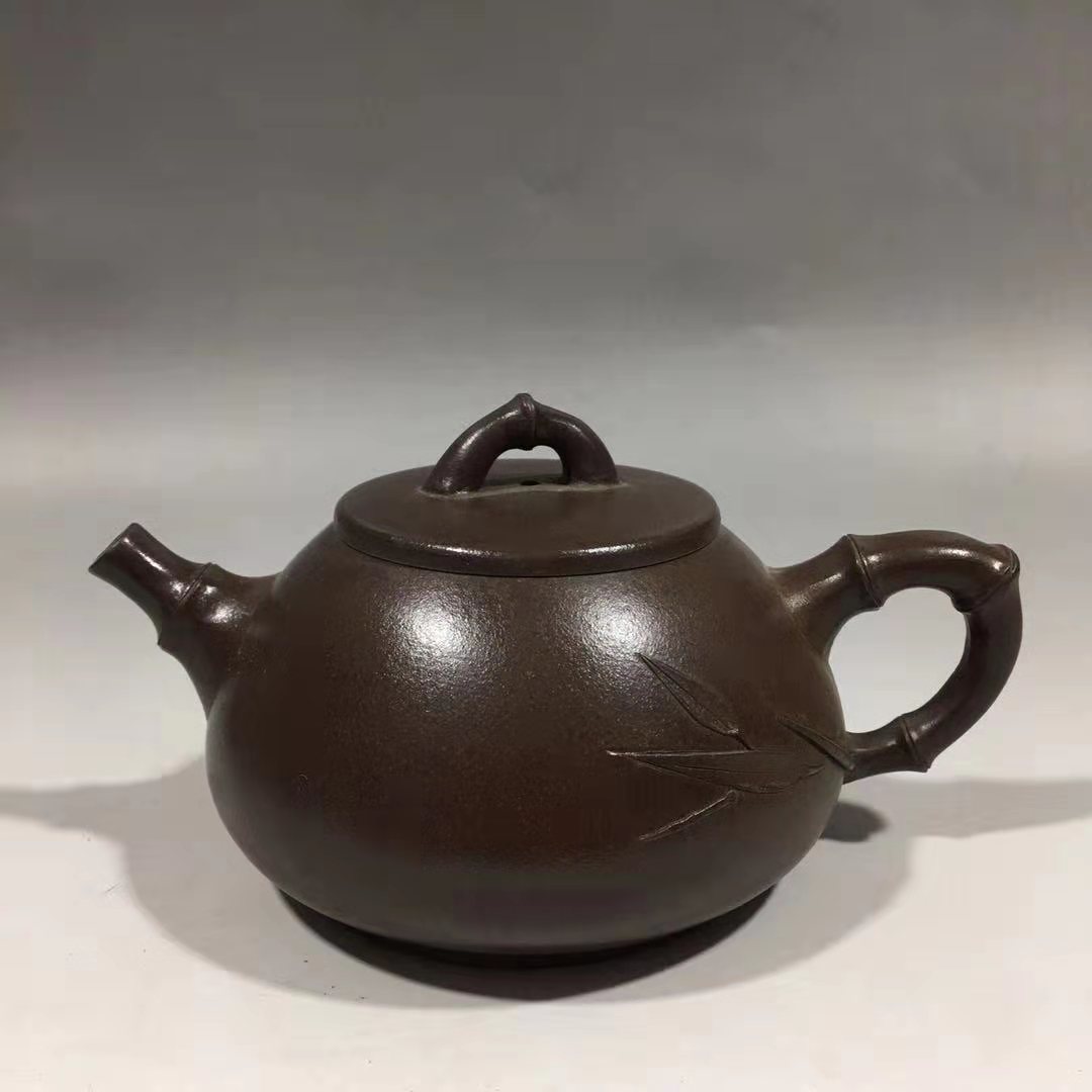 最新作，得価 民間収蔵 紫砂手彫 茶壺 酒壺 急須 茶道具 煎茶道具 賞物(鉄瓶)｜売買されたオークション情報、yahooの商品情報をアーカイブ公開 - オークファン 鉄瓶