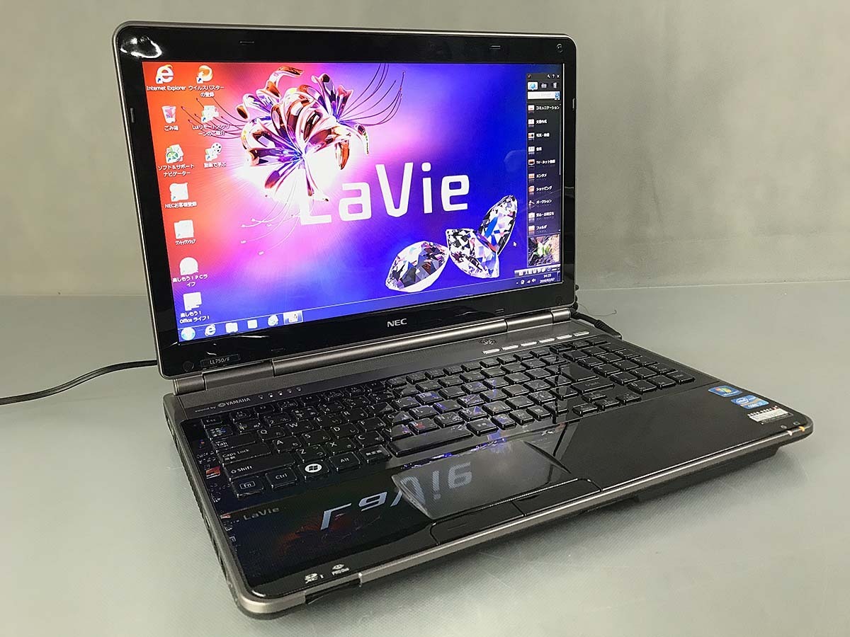 NEC lavie LL750⁄F i7-2670QMメモリ8GB #5477 LAVIEクラブ