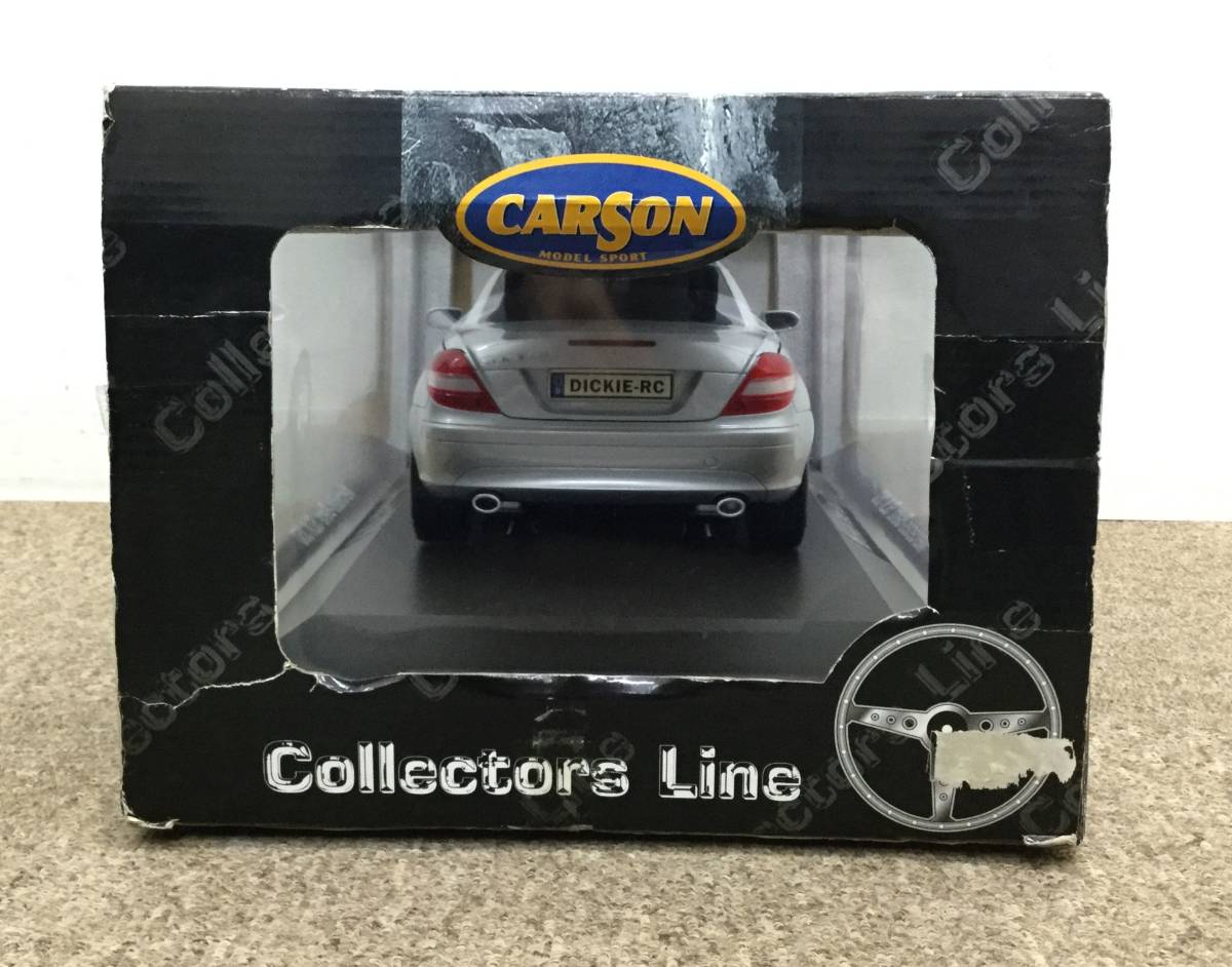 6634■未開封 CARSON 1/12 Collectors Line メルセデス・ベンツ SLK350 シルバー Mercedes-Benz カールソン