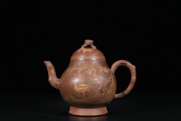 激安大特価，格安 古董品 中国清国 泥絵古い紫砂壷 骨董品 置物 賞物 wx0125-046(清)｜売買されたオークション情報、yahooの商品情報をアーカイブ公開 - オークファン 清