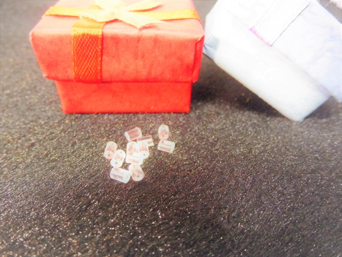 ●金具 アクセサリー●♪金属アレルギー対応★ピアスキャッチ脱落防止【留め具】ピアスパーツ 部品 シリコン（ネイルしている人でも安心_3
