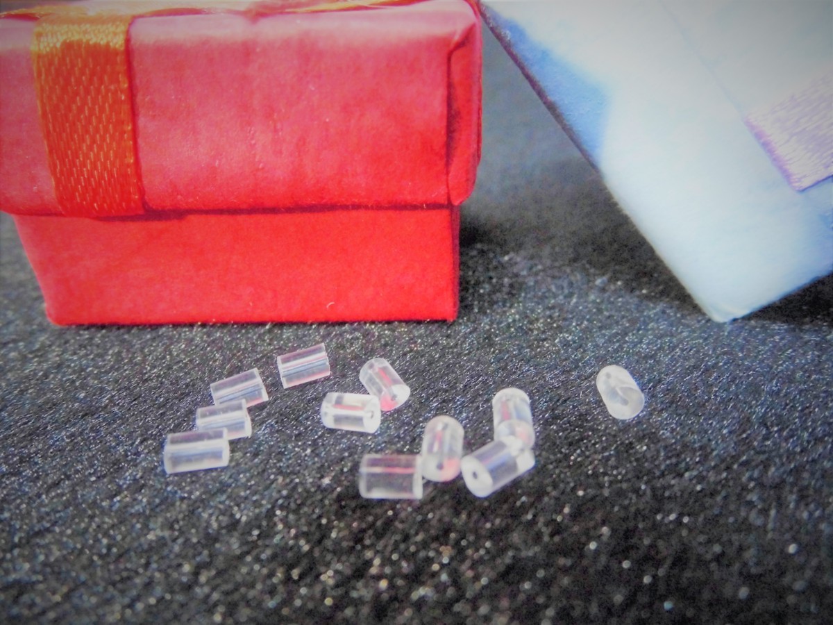 ●金具 アクセサリー●♪金属アレルギー対応★ピアスキャッチ脱落防止【留め具】ピアスパーツ 部品 シリコン（ネイルしている人でも安心_4