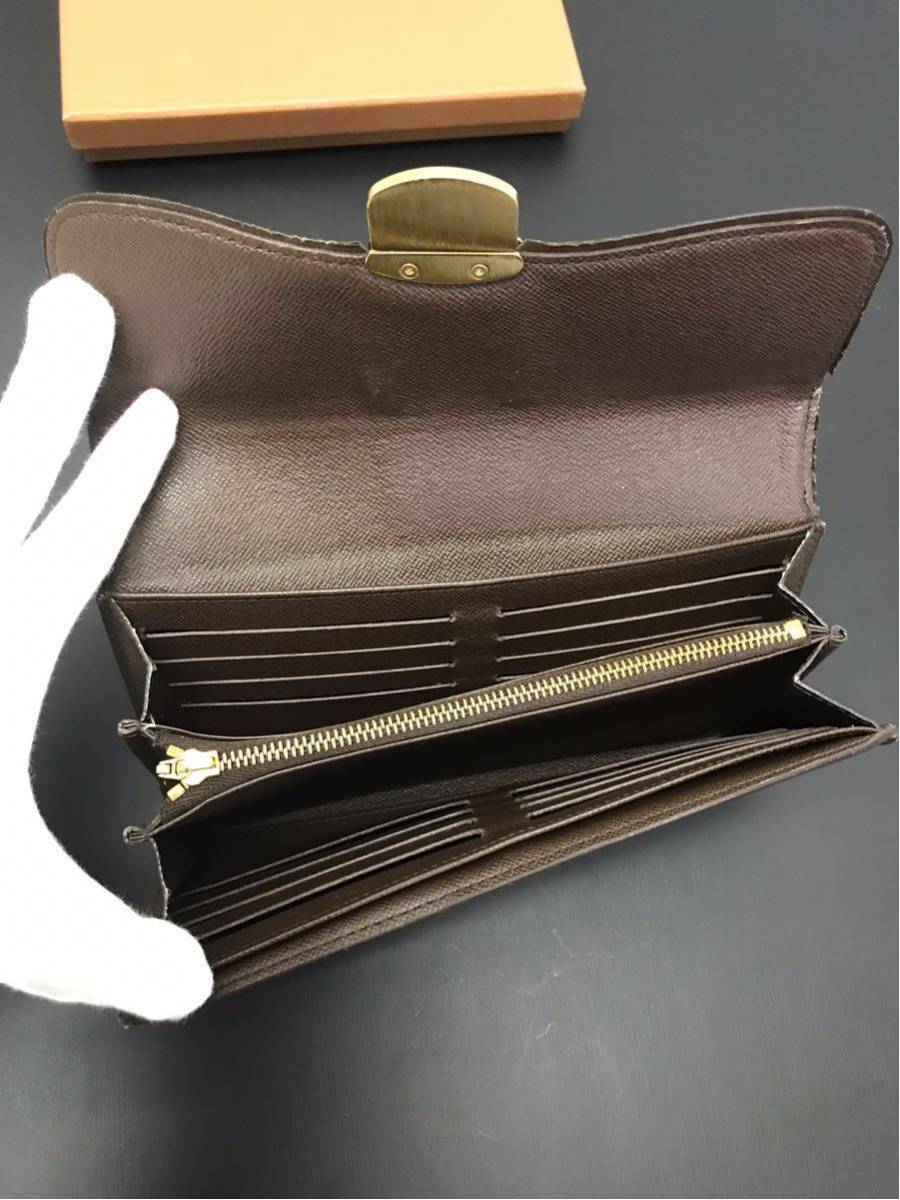 ルイヴィトン ダミエ ポルトフォイユシスティナ 長財布 財布