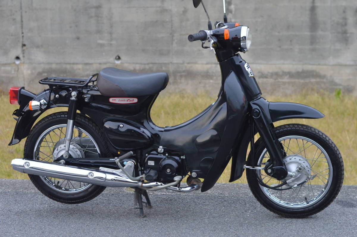 リトルカブ ホンダ フルノーマル インジェクション 4速 4837km セル
