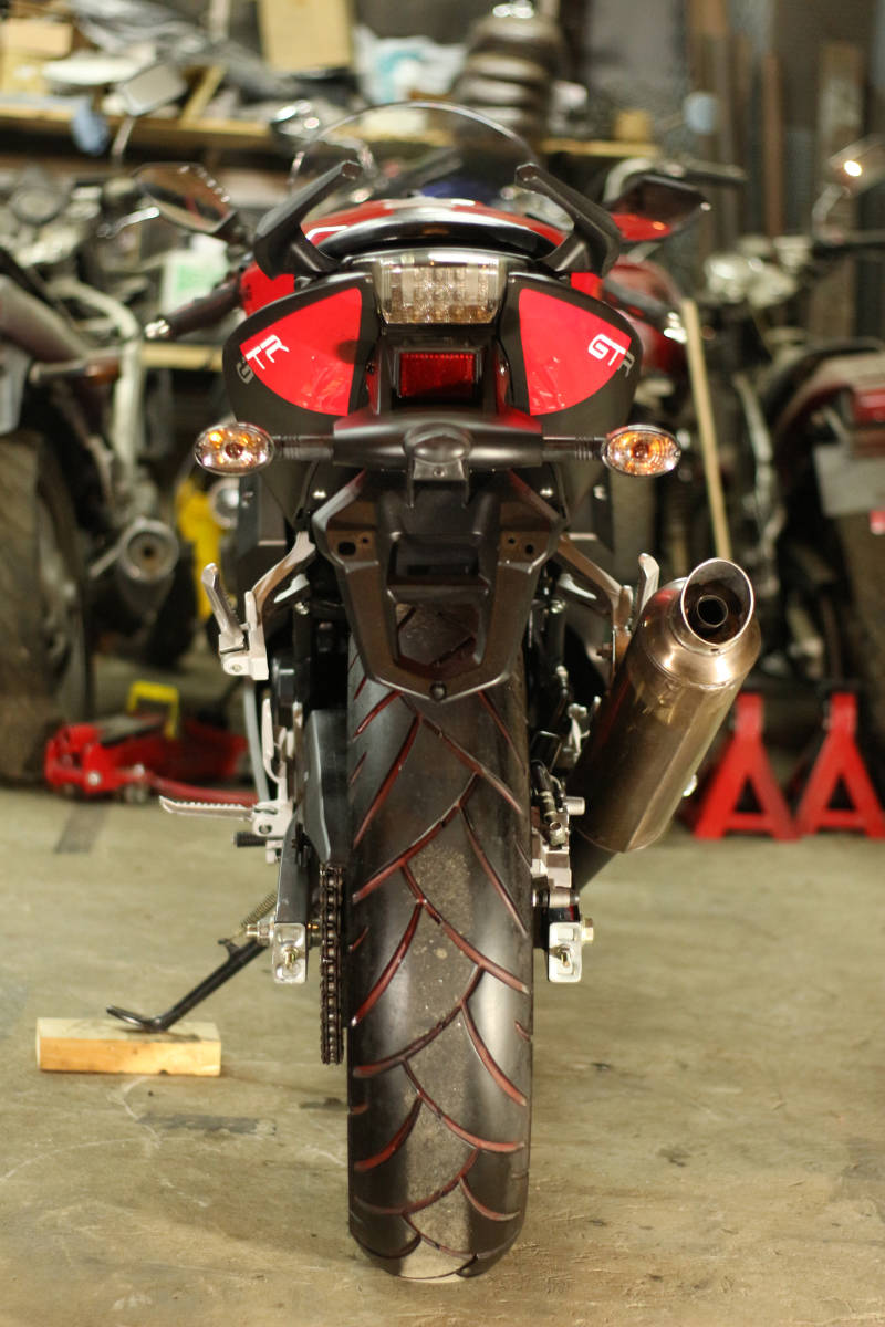 ヒョースン GT250R COMET EFI 低走行8000キロ台 エンジン好調 動画あり