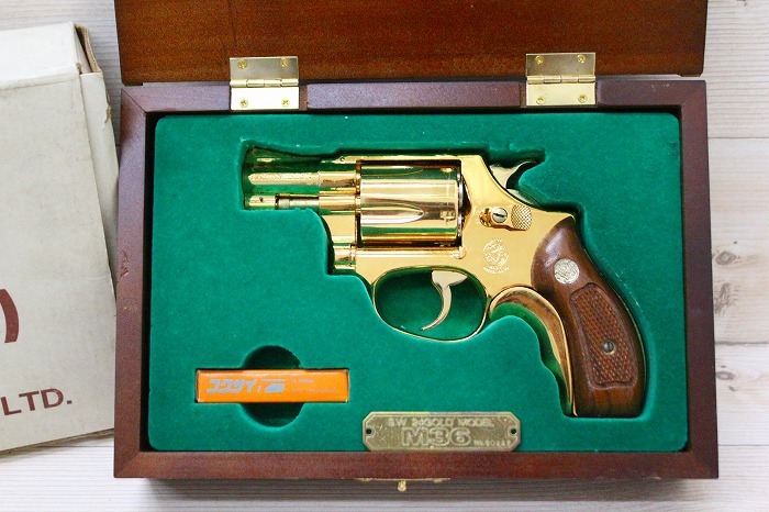 KOKUSAI M-36 GOLD (24K) モデルガン KOKUSAI M-36 GOLD 24K コクサイ モデルガン ゴールド 金属製 【公式通販】