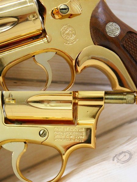 KOKUSAI M-36 GOLD 24K コクサイ モデルガン ゴールド 金属製 【公式通販】