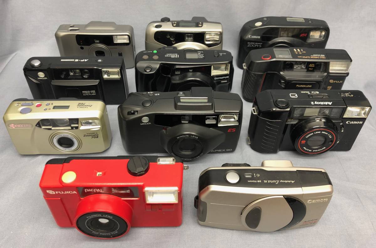 ふ*な様 フィルムカメラ　6点まとめ売り フィルムカメラ FUJIFILM Canon Nikon 写ルンです 27枚撮り まとめ売り