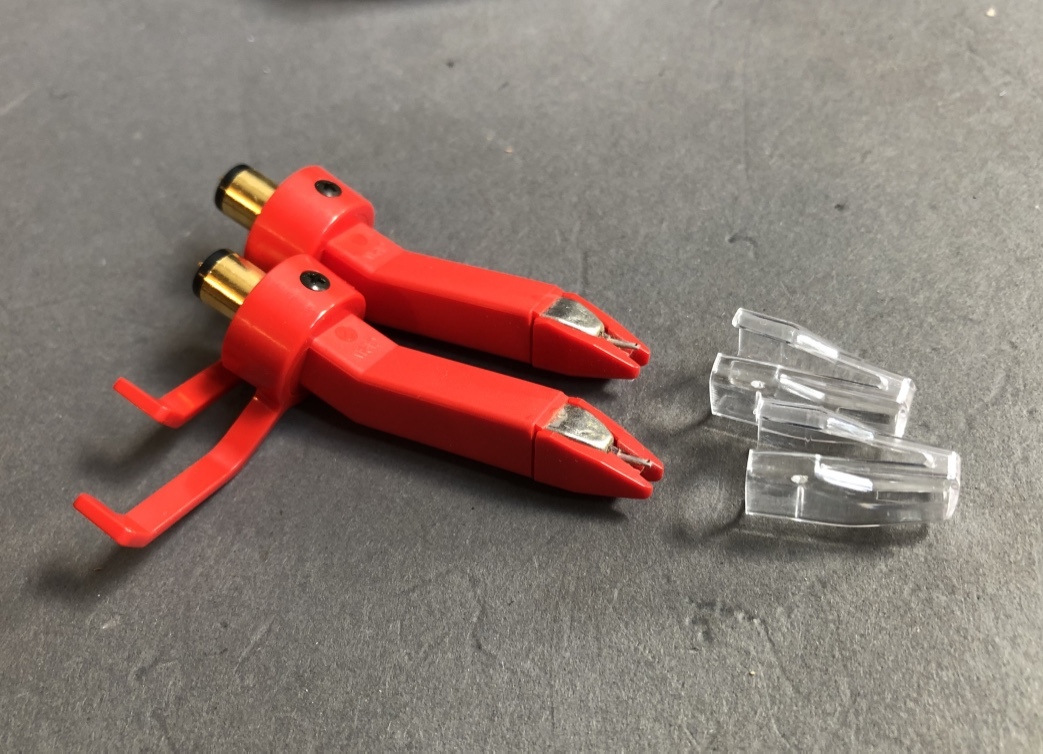 樽屋 赤針 01-M USED ケース付き ターンテーブル DJ カートリッジ