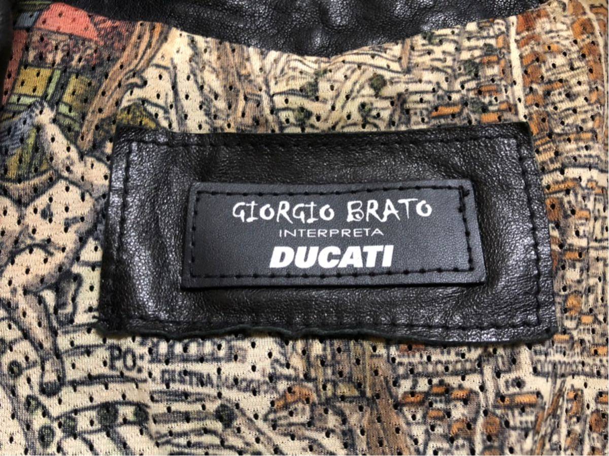 レア美品即決☆GIORGIO BRATOジョルジオブラット×DUCATIドゥカティ14AW  
