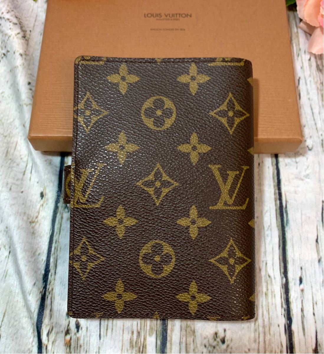 【極美品】ルイヴィトン モノグラム アジェンダPM 手帳カバー 箱付き！_2