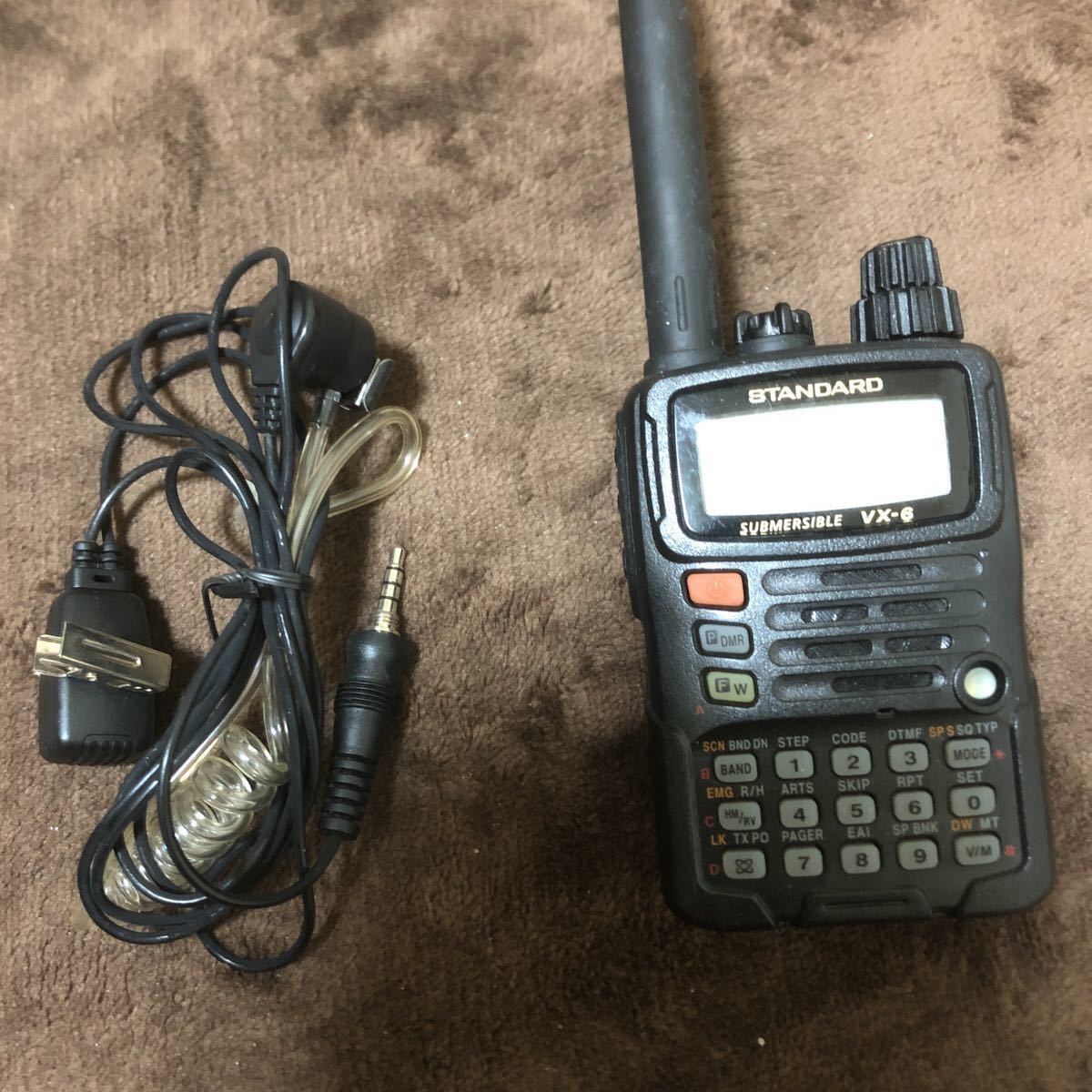 VX-6 STANDARD トランシーバー YAESU 八重洲無線 SUBMERSIBLE ヤエス