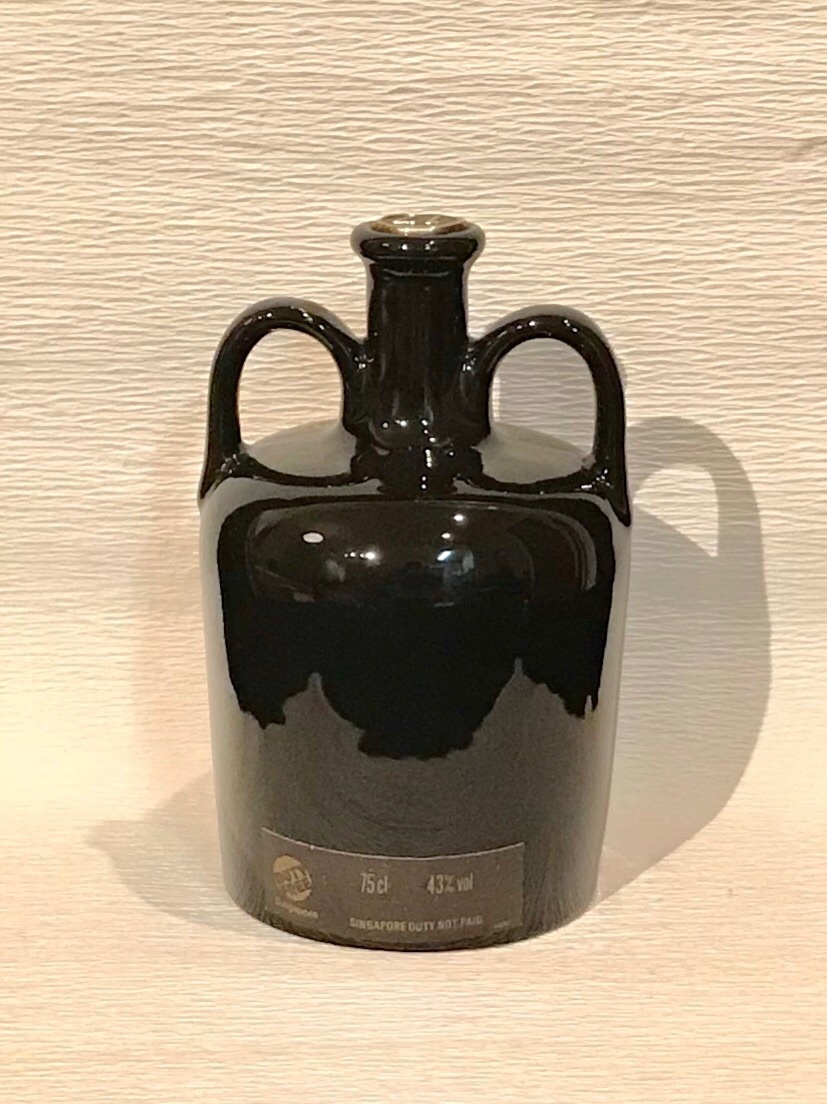 17年 バランタイン 陶器ボトル 750ml 黒陶器ボトル Ballantine's
