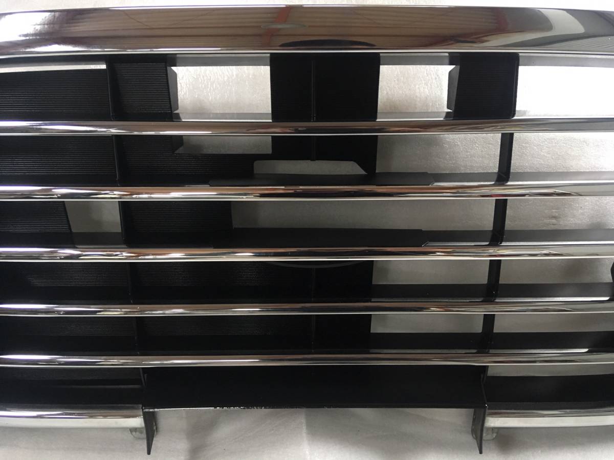 希少　ミラジーノ　L700S　後期型　純正　白フォグ付　グリル　中古品　エンブレムレス加工済_4