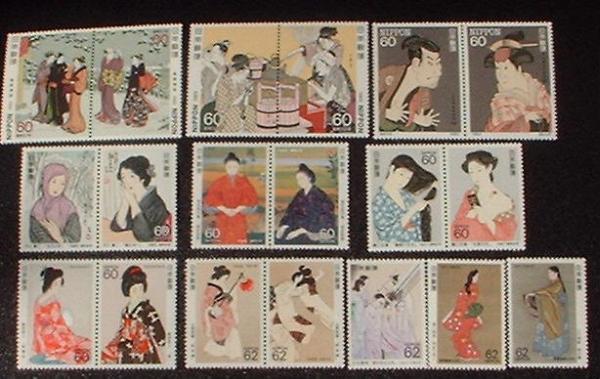 【SALE，送料無料】 趣味週間1982年 2006年 全38種完揃い 連刷ペア 完全(切手趣味週間)｜売買されたオークション情報、yahooの商品情報をアーカイブ公開 - オークファン 行事、歳時