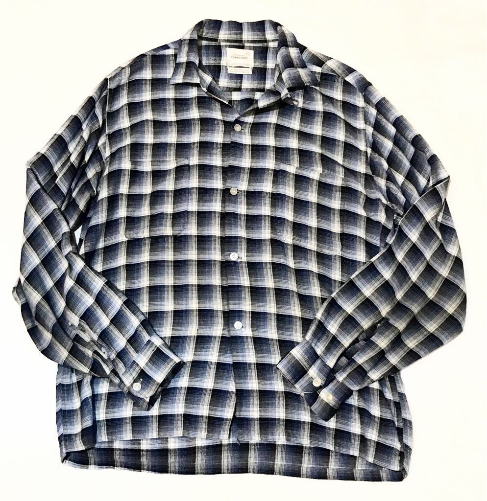 60s レーヨン オンブレ TOWNCRAFT タウンクラフト シャツ TOWN 60S 