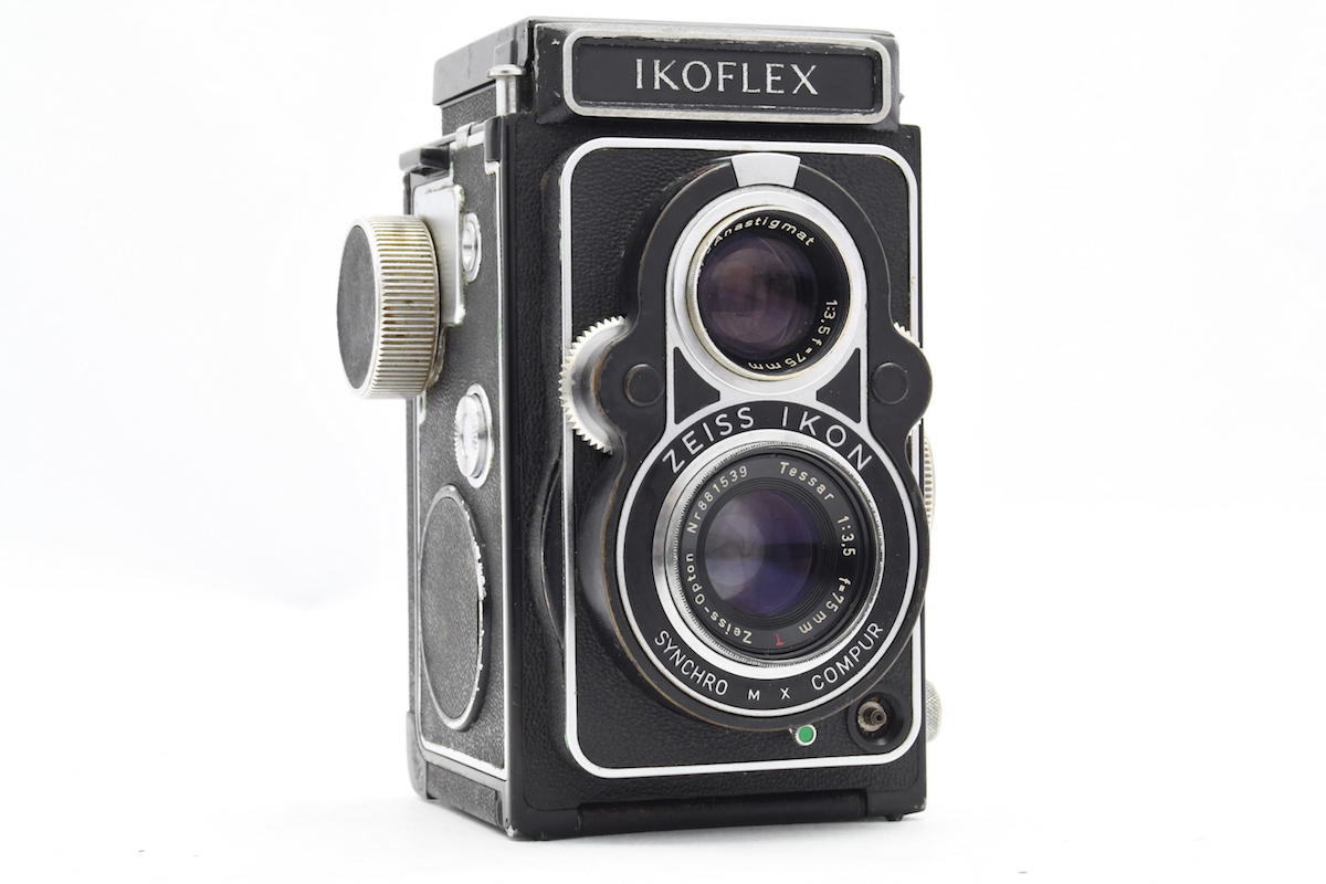 ◇ ZeissIkon ツァイスイコン IKOFLEX + Tessar 75mm F3.5 二眼レフ