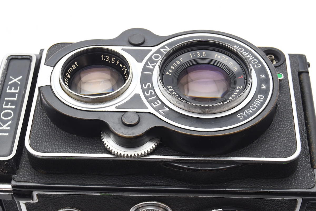 ◇ ZeissIkon ツァイスイコン IKOFLEX + Tessar 75mm F3.5 二眼レフ
