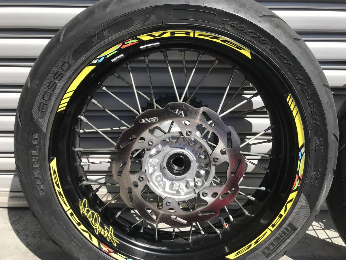 当日出荷対応品 WR250X 前後 タイヤ ホイール リアブレーキディスク