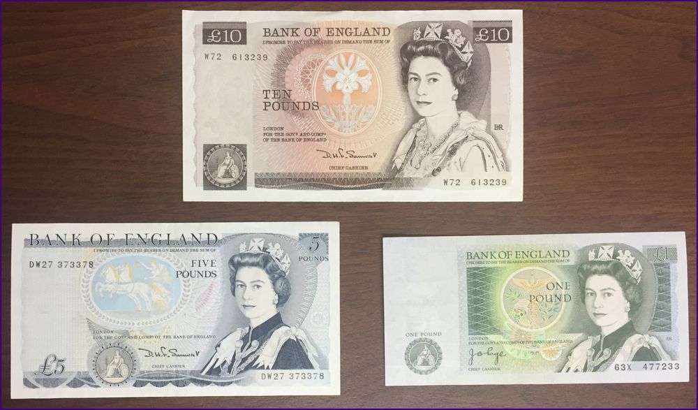  外国紙幣 イギリス 16ポンド分 紙幣3枚(世界)｜売買されたオークション情報、yahooの商品情報をアーカイブ公開 - オークファン 世界