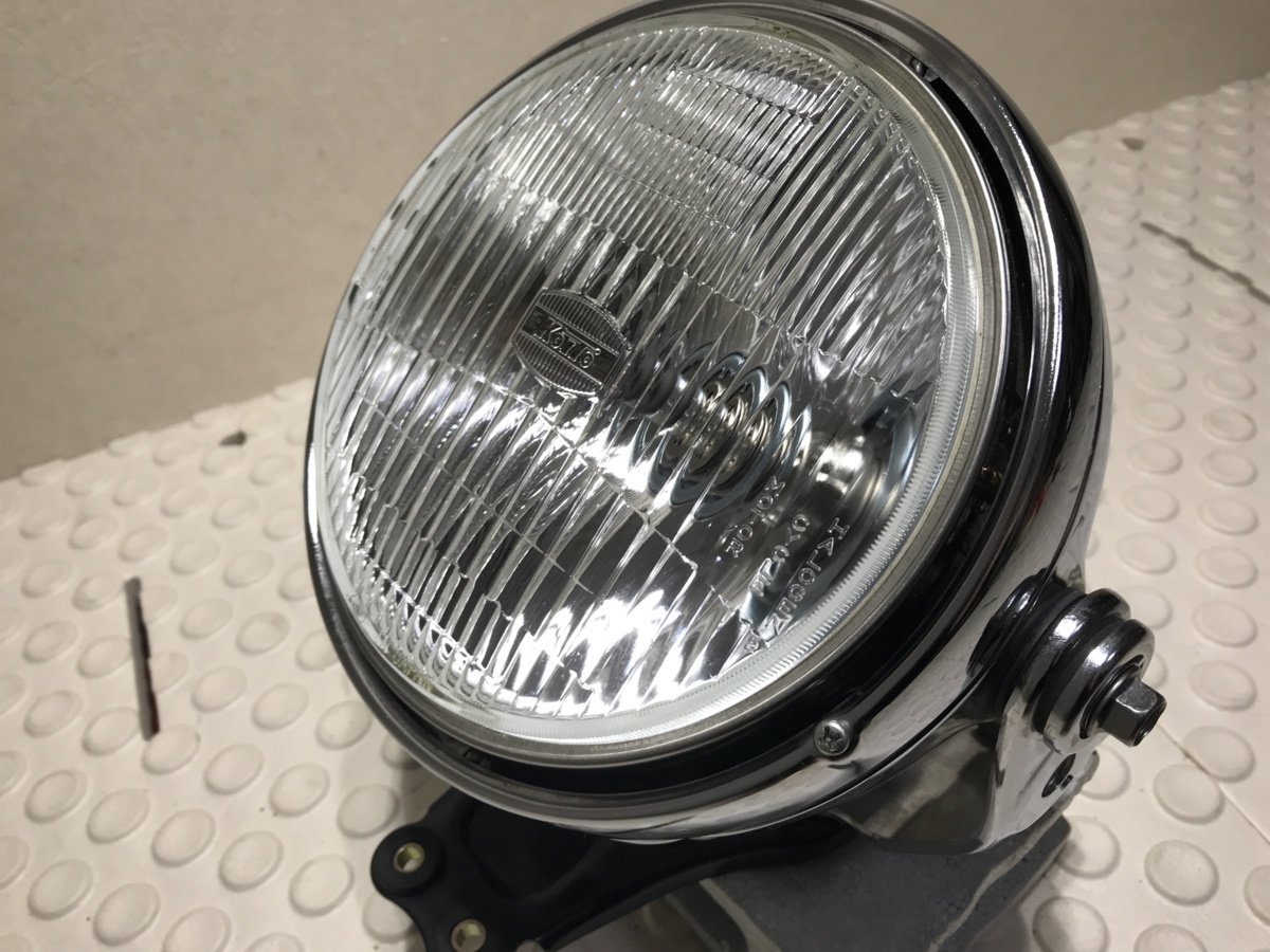 SR400 / SR500 純正 ヘッドライト リム ケース ステー 一式 セット 