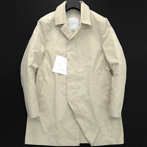  4.3万 マッキントッシュフィロソフィー 撥水 花粉対策 ステンカラー コート 40 L ベージュ J55878 春夏 メンズ スプリング(男性用)｜売買されたオークション情報、yahooの商品情報をアーカイブ公 男性用