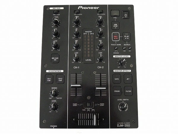 良好 PIONEER DJM-350 DJミキサー 音響 機材 ミキサーDJ パイオニア